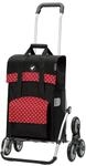 Andersen Einkaufstrolley - klappbar - 50 Liter - Treppensteiger | Aufh&auml;ngung f&uuml;r