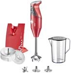 bamix Stabmixer Set M200 SWISSLINE inkl. Multifunktionsmesser, Quirl, Schlagscheibe,
