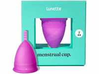 Lunette Menstruationstasse - Blau - Model 2 für normale oder starke Blutung...