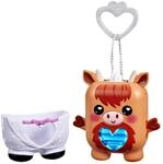 Hasbro Nano-Mals Cowbert das Hochlandrind elektronische Fidget-Tierchen, Braun