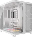 CORSAIR AIR 5400 RS-R ARGB Dreifach-Kammer-Mid-Tower PC-Geh&auml;use &ndash; 3X