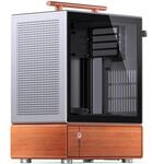 Jonsbo T7 Micro-ATX PC-Geh&auml;use &ndash; Silber | mATX Case mit Aluminium &...