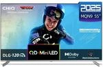 CHiQ M55QN9G 55 Zoll 4K Mini LED QLED Fernseher, Google TV, Dolby Vision | Mini LED &