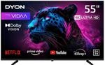 DYON Movie Smart 55 VX-2-55 Zoll (139 cm) 4K UHD Smart TV mit Triple Tuner