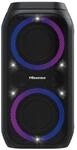 Hisense Party Rocket 160, 160 W Max Audio Power, 12 Hours Battery Life, TWS Pair