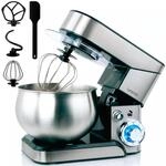 briebe Knetmaschine K&uuml;chenmaschine Professionelle 1800W MAX, Orbitalbewegung,