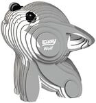 EUGY 650040 Wolf, 3D Tier-Puzzle f&uuml;r Kinder und Erwachsene zum Zusammenbauen, DIY