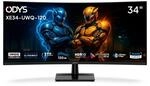 ODYS XE34-UWQ-120 Curved Gaming Monitor &mdash; 34 Zoll (86 cm) UWQHD (3440x1440), 120