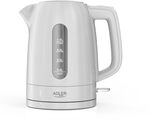 ADLER EUROPE AD 1380w Wasserkocher, 1,0 L, 2200W, Kunststoff, Trockengehschutz,...