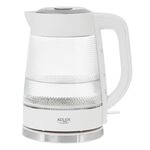 ADLER EUROPE AD 1306 Glas-Wasserkocher, 1,8 L Fassungsverm&ouml;gen, 1850W,