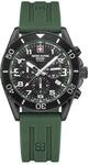 swiss alpine military Herren Uhr Chronograph Analog Quarz 7029.9874SAM Silikon