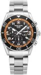 Swiss Alpine Military Herren Uhr Chronograph Analog Quarz 7029.9139SAM Edelstahl