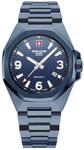 Swiss Alpine Military Herren Armbanduhr Typhoon mit Edelstahlarmband, 10 Bar,...