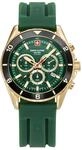 swiss alpine military Herren Uhr Analog Quarz Chronograph 7034.9818SAM Silikon