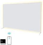 SHX Premium Infrarot Heizung mit WIFI 1200W, 15-22 qm, Decken- oder Wandmontage,