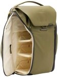 Peak Design Alltagsrucksack, 30 l, Kelp, MagLatch Top, doppelseitiger Zugriff,