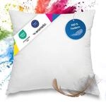wometo Federkissen 100% Federn 80x80-1200g Oeko-TEX Sofakissen F&uuml;llkissen Bezug