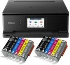 IC-Office TS8750 Tintenstrahl Multifunktionsdrucker 3-in-1 (Drucken, Kopieren,