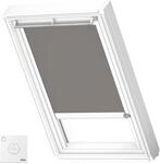 VELUX Original Solar-Verdunkelungsrollo f&uuml;r P08, Grau, wei&szlig;e F&uuml;hrungsschiene