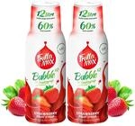 2 x 500 ml FruttaMax Erdbeere Getr&auml;nkesirup Frucht-sirup Konzentrat | weniger Zucker