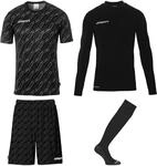 uhlsport Herren Progressive Torwart Set Trikot (4er Pack)
