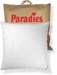 PARADIES Kopfkissen 80x80 mit versteppter Au&szlig;enh&uuml;lle und Rei&szlig;verschluss - Softy