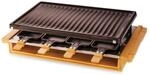 LITTLE BALANCE 8501 Premium Bambus 8, Raclette Grill 8 Personen,