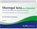 Macrogol beta plus Elektrolyte Pulver, 20 St. Beutel