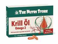 Krill Öl 500 mg Kapseln 60 Stk. - mit wertvollen Omega-3-Fettsäuren EPA und...