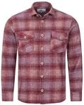 Rock Creek Herren Hemd Kariertes Flanellhemd Karohemd Herrenhemd Flanell Hemden