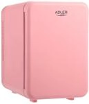 ADLER EUROPE AD 8084 Tragbarer Mini-K&uuml;hlschrank 4L, K&uuml;hl- und Heizfunktion, Rosa
