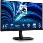 Philips 32B2U3601/00 Monitor PC 80 cm [31.5] 2560 x 1440 Pixel Quad HD LCD Nero