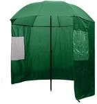 vidaXL Angelschirm 240x210cm Anglerschirm Regenschirm Schirmzelt Seitenwand