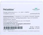 Petadolex fl&uuml;ssige Verd&uuml;nnung, 5 St. Ampullen