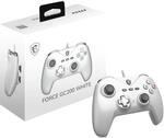 MSI Force GC200 White Kabelgebundener PC-Gamepad-Controller &ndash; Hall-Effekt-Trigger,