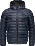 Ragwear Herren warme Winterjacke mit verstellbarer Kapuze in rei&szlig;fester