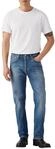 Levi's Herren Jeanshose 501 Original mit Knopfleiste, Straight Fit, Blau (The