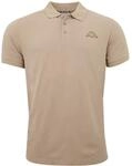 Kappa Herren Herren Poloshirt Peleot Poloshirt, Khaki, XXXL, 303173NC