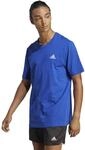 Adidas Herren Essentials Single Jersey Embroidered Small Logo Tee, Semi Lucid Blue, S