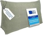 Pillows24 Cord R&uuml;ckenkissen f&uuml;r Bett & Sofa 160cm, abnehmbarem Bezug | Bequemes