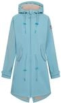 derbe Damen Softshelljacke Island Friese - T&uuml;rkis 46