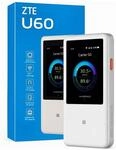 ZTE U60 mobiler Hotspot Router 5G WIFI - wei&szlig; Frequenzb&auml;nder: 5G:n1/ n3/ n7/...