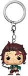 Funko Pop! Keychain: Demon Slayer - Tanjiro Kamado - Blutig - Neuartiger