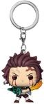 Funko POP! Keychain: Demon Slayer - Tanjiro Kamado (Sun Breathing) | Offizielles