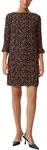 Comma Cr&ecirc;pe-Kleid mit Allover-Print