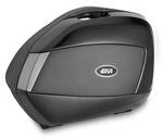 V35 Seitenkoffersatz Monokey&reg; SIDE Tech mit Cover schwarz uni oder Max. Zuladung 10
