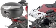 PORTAPACCHI Honda X-ADV 750'17, Taglia unica, Silber/Schwarz