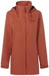 VAUDE Damen Regenjacke Escape Parka, wasserdichter Regen-Parka, atmungsaktiv und