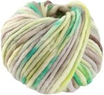 LANA GROSSA Confetti | Fingerdickes Merino-Dochtgarn mit Sprenkeldruck 