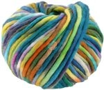 LANA GROSSA Confetti | Fingerdickes Merino-Dochtgarn mit Sprenkeldruck 